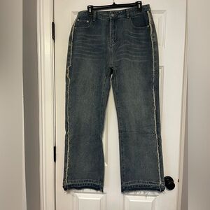 Blue Distressed Jeans